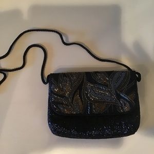 Beaded evening bag